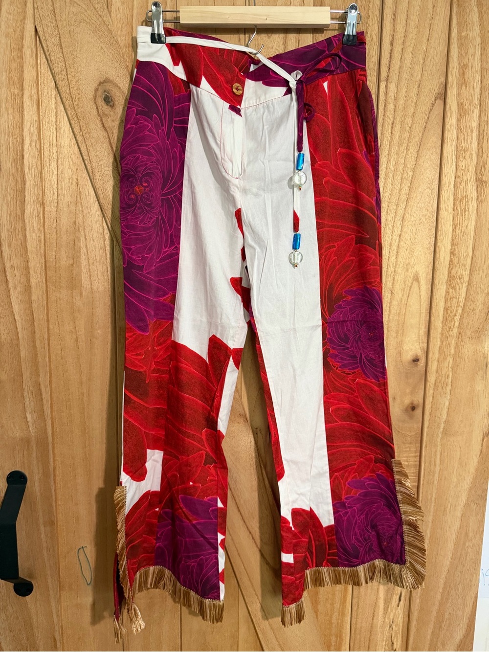 Themis Z Rhea Ankle Flare Trousers Women's Size EU 40 US 8 Made In Greece